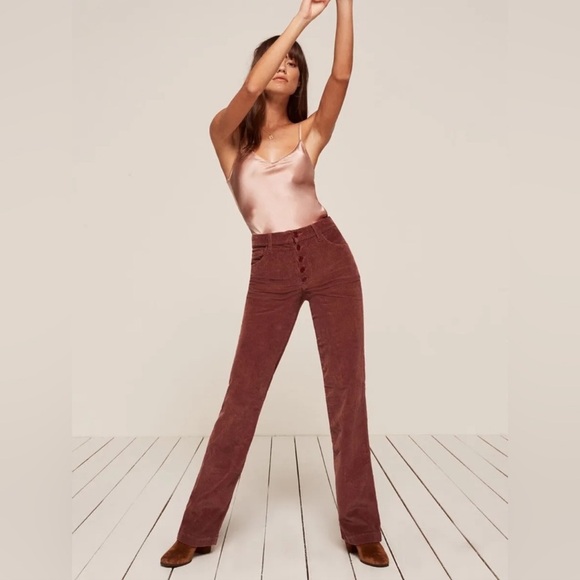 Reformation Corduroy Pants - Picture 1 of 3